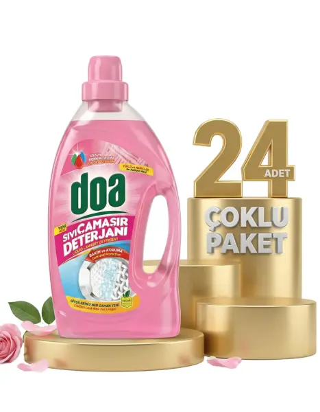 Doa Sıvı Çamaşır Detarjanı Yünlü Ve Narinler 24x2700 Ml - 1