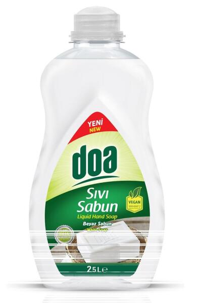 Doa Sıvı El Sabunu Beyaz Sabun 2500 Ml - 1