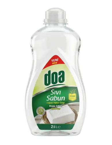 Doa Sıvı El Sabunu Beyaz Sabun 2500 Ml - Doa