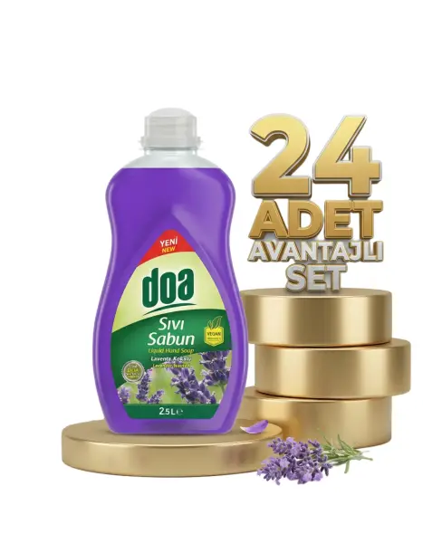 Doa Sıvı El Sabunu Lavanta Kokulu 24x2500 Ml - 1