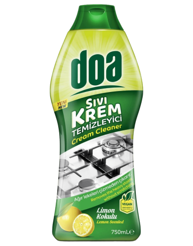 Doa Sıvı Krem Temizleyici Limon Kokulu 750 Ml - Doa
