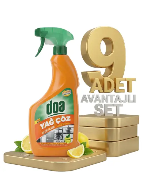 Doa Yağ Çözücü 9x750 Ml - 1