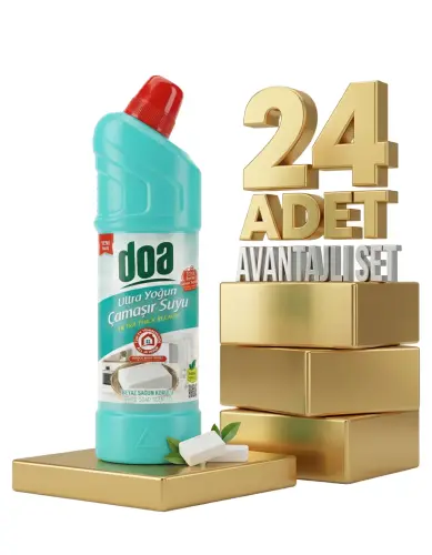 Doa Yoğun Çamaşır Suyu Beyaz Sabun 24x750 Ml - Doa