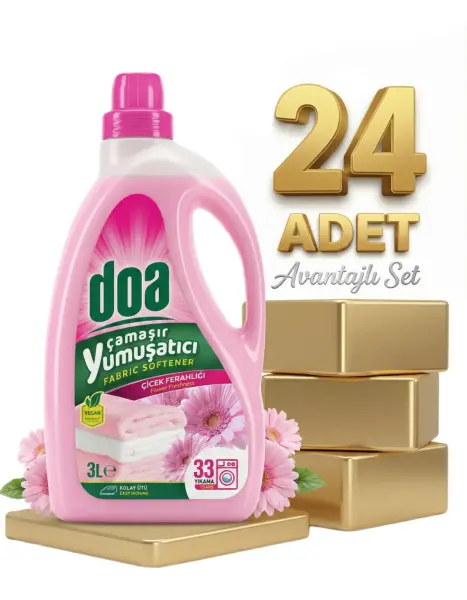 Doa Yumuşatıcı Çiçek Ferahlığı 24x3 Lt - 1