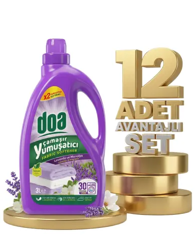 Doa Yumuşatıcı Lavanta Ferahlığı 12x3 Lt - DOA