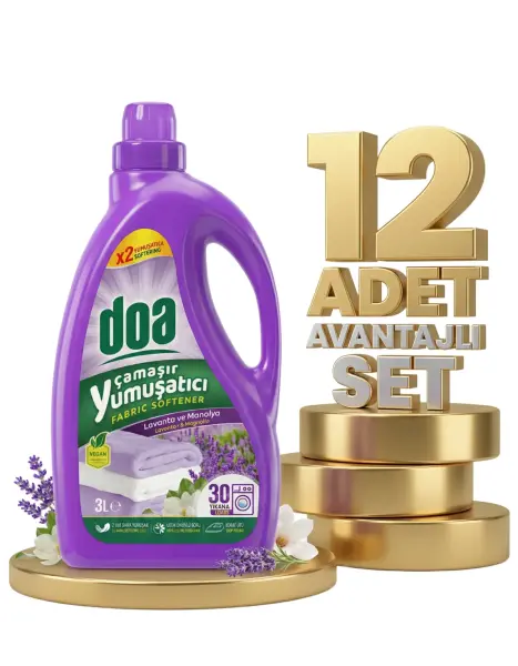 Doa Yumuşatıcı Lavanta Ferahlığı 12x3 Lt - 1