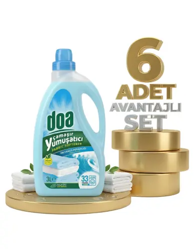 Doa Yumuşatıcı Okyanus Ferahlığı 6x3 Lt - DOA
