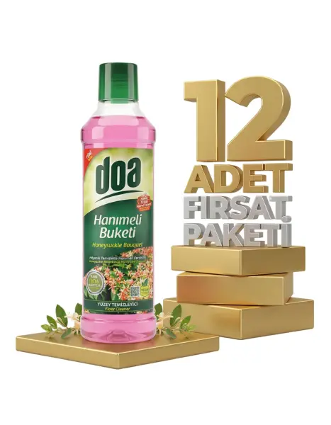 Doa Yüzey Temizleyici Hanımeli Büketi 12x1 Lt - 1