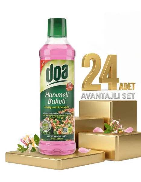 Doa Yüzey Temizleyici Hanımeli Büketi 24x1 Lt - 1