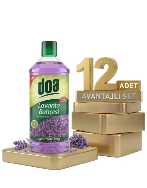Doa Yüzey Temizleyici Lavanta Bahçesi 12x1 Lt - 1