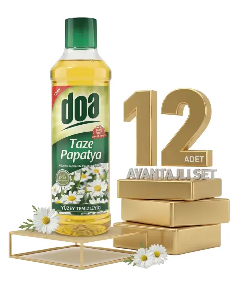 Doa Yüzey Temizleyici Taze Papatya 12x1 Lt - 1