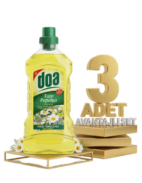 Doa Yüzey Temizleyici Taze Papatya 3x2,5 Lt - 1