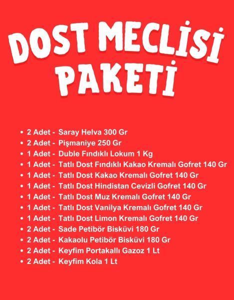 Afia Dost Meclisi Paketi - 2