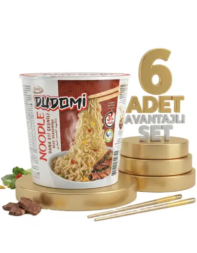 Dudomi Bardak Dana Eti Çeşnili 6x60 Gr - Dudomi