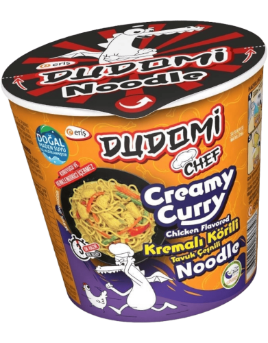 Dudomi Bardak Kremalı Körili Tavuk 80 Gr - DUDOMİ