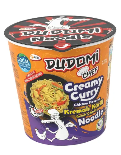 Dudomi Bardak Kremalı Körili Tavuk 80 Gr - DUDOMİ