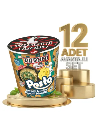 Dudomi Bardak Kremalı Pesto Soslu 12x80 Gr - DUDOMİ