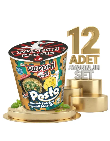 Dudomi Bardak Kremalı Pesto Soslu 12x80 Gr - 1