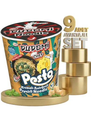 Dudomi Bardak Kremalı Pesto Soslu 9x80 Gr - DUDOMİ