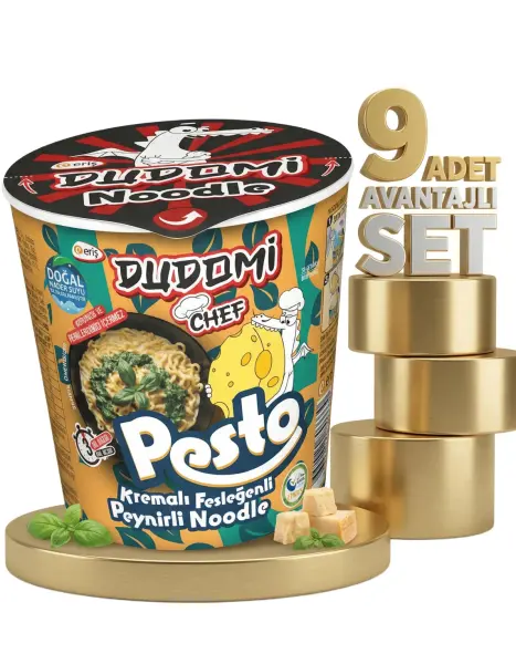 Dudomi Bardak Kremalı Pesto Soslu 9x80 Gr - 1