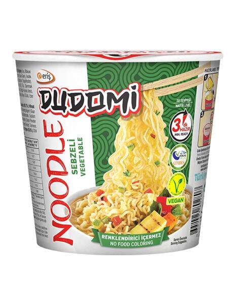 Dudomi Bardak Sebze Çeşnili Noodle 60 Gr - 1