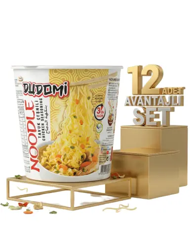Dudomi Bardak Tavuk Çeşnili 12x60 Gr - Dudomi