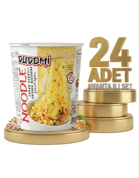 Dudomi Bardak Tavuk Çeşnili 24x60 Gr - 1