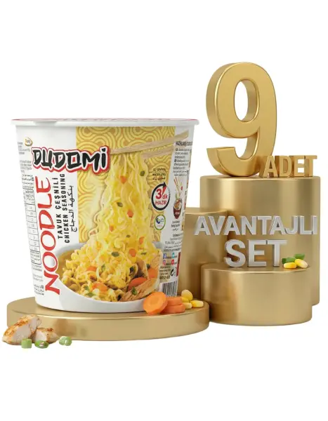 Dudomi Bardak Tavuk Çeşnili 9x60 Gr - 1