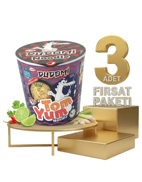 Dudomi Bardak Tom Yum 3x60 Gr - 1