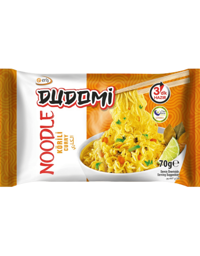 Dudomi Köri Çeşnili Noodle 70 Gr - Dudomi