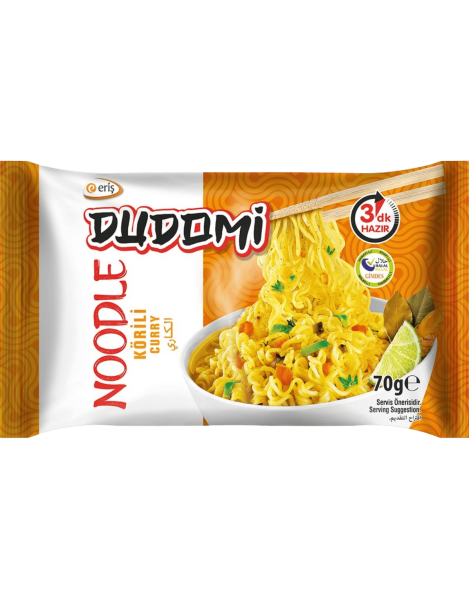Dudomi Köri Çeşnili Noodle 70 Gr - 1