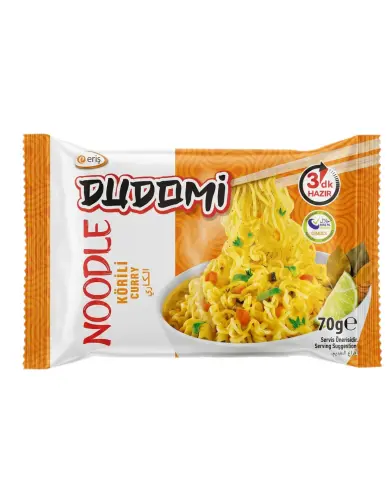 Dudomi Köri Çeşnili Noodle 70 Gr - Dudomi