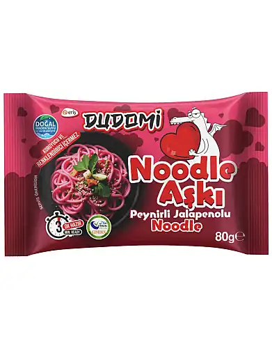 Dudomi Noodle Aşkı Peynirli Jalapeno 80 Gr - Dudomi
