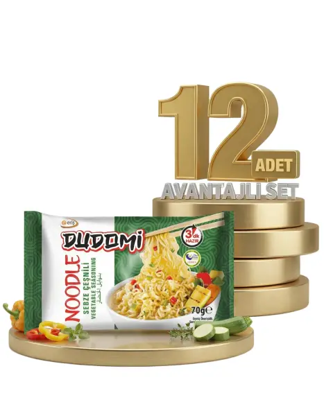 Dudomi Sebze Çeşnili Noodle 12x70 Gr - 1