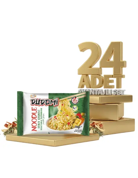 Dudomi Sebze Çeşnili Noodle 24x70 Gr - 1