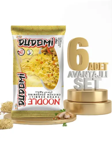 Dudomi Tavuk Çeşnili Noodle 6x70 Gr - Dudomi