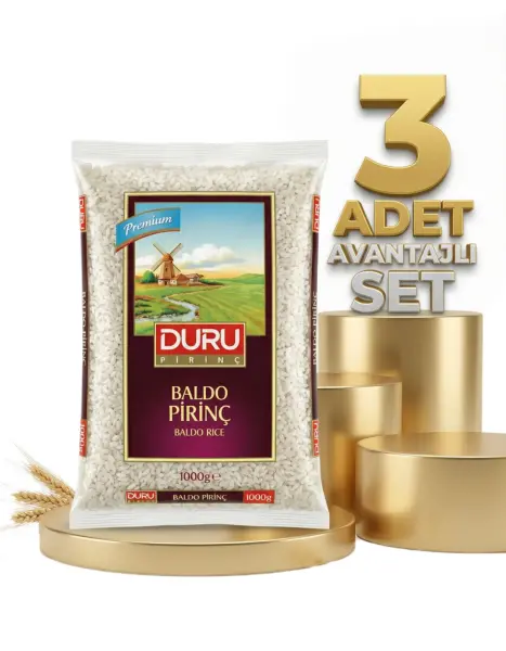 Duru Baldo Pirinç 3x1 Kg - 1