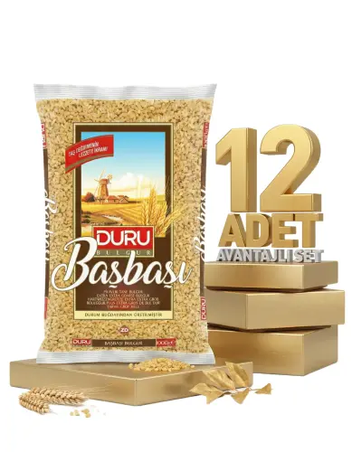 Duru Başbaşı Bulgur 12x1 Kg - Duru