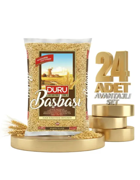 Duru Başbaşı Bulgur 24x1 Kg - 1