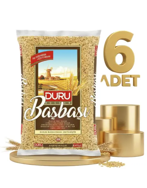 Duru Başbaşı Bulgur 6x1 Kg - 1