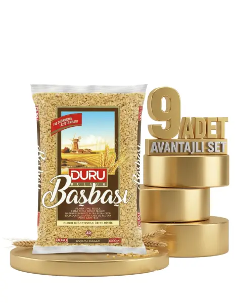 Duru Başbaşı Bulgur 9x1 Kg - 1