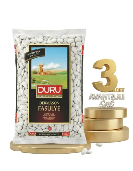 Duru Dermason Fasulye 3x1 Kg - 1