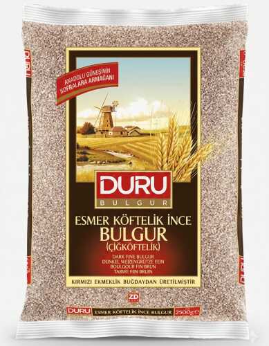 Duru Esmer Çiğ Köfte Bulgur 1 Kg - Duru