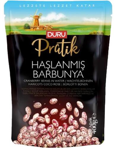 Duru Haşlanmış Barbunya 400 Gr - Duru