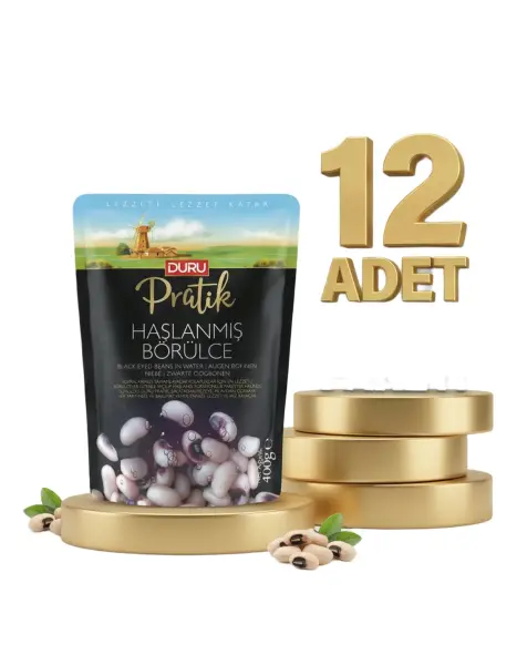 Duru Haşlanmış Börülce 12x400 Gr - 1