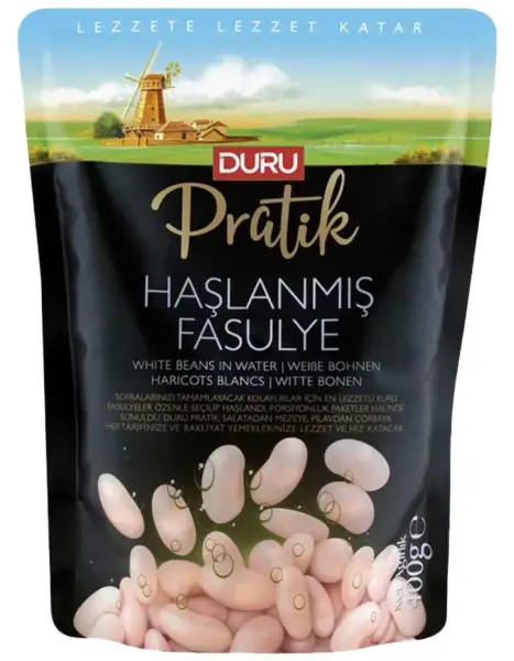 Duru Haşlanmış Fasulye 400 Gr - 1