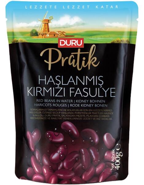 Duru Haşlanmış Kırmızı Fasulye 400 Gr - 1