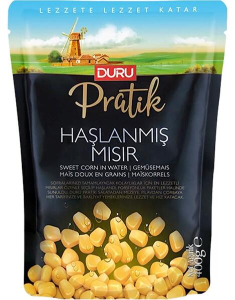 Duru Haşlanmış Mısır 400 Gr - 1