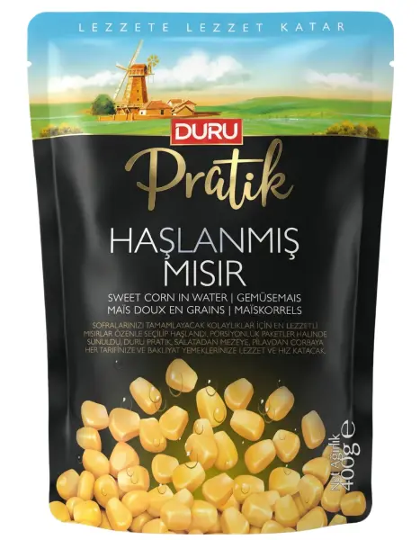 Duru Haşlanmış Mısır 400 Gr - 1