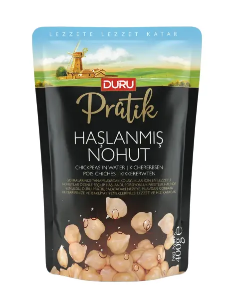 Duru Haşlanmış Nohut 400 Gr - 1